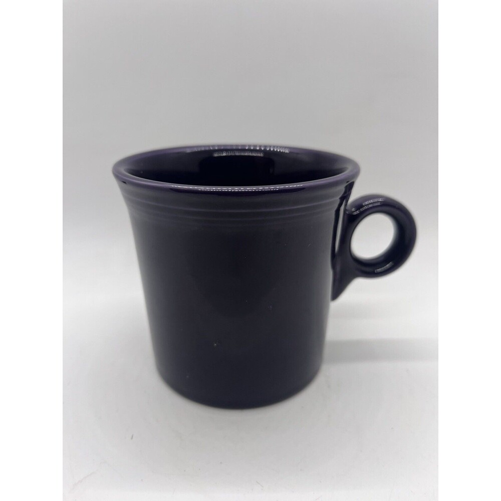 Fiesta Homer Laughlin Plum Purple Vintage Ring Handle Coffee Mug Heavyweight